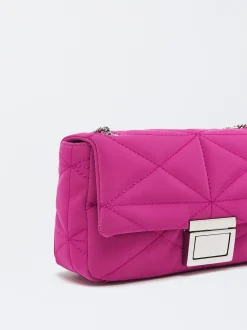 PARFOIS Basics|Rücksäcke>Gepolsterte Schultertasche Rosa