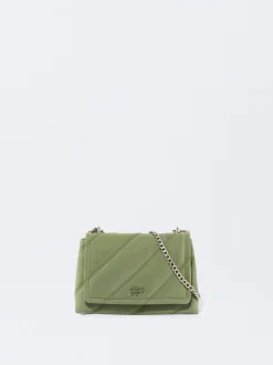 PARFOIS Basics>Gepolsterte Schultertasche Khaki
