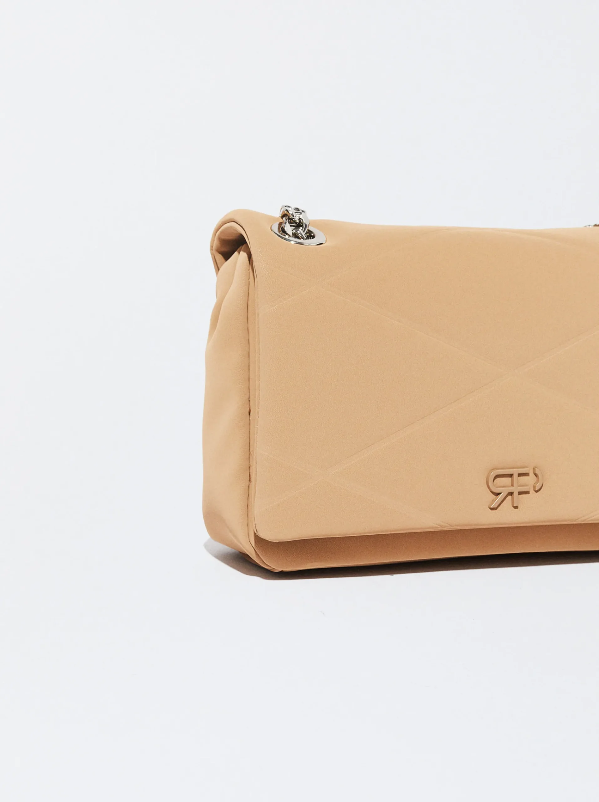 PARFOIS Basics>Gepolsterte Schultertasche Kamel