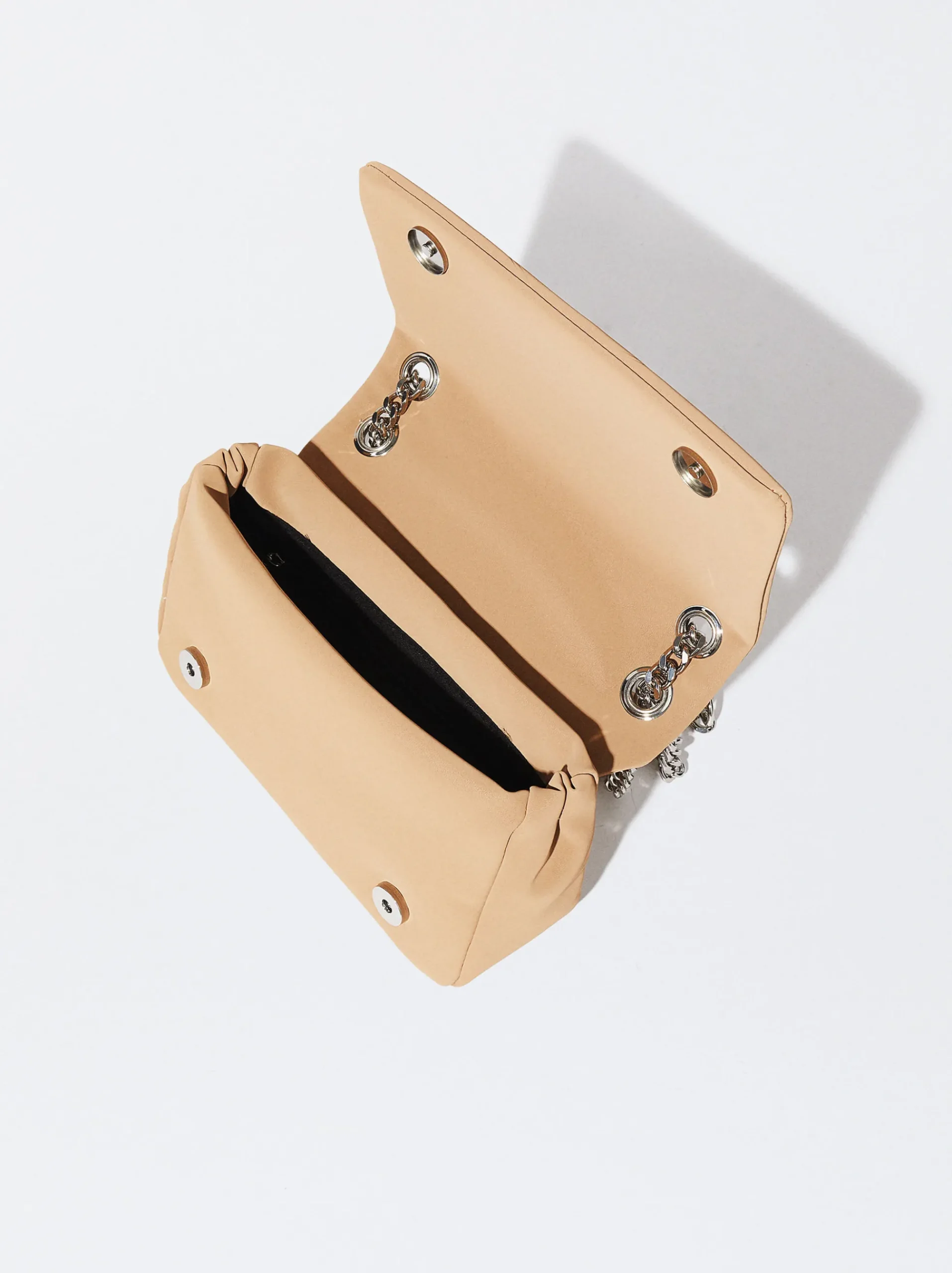 PARFOIS Basics>Gepolsterte Schultertasche Kamel