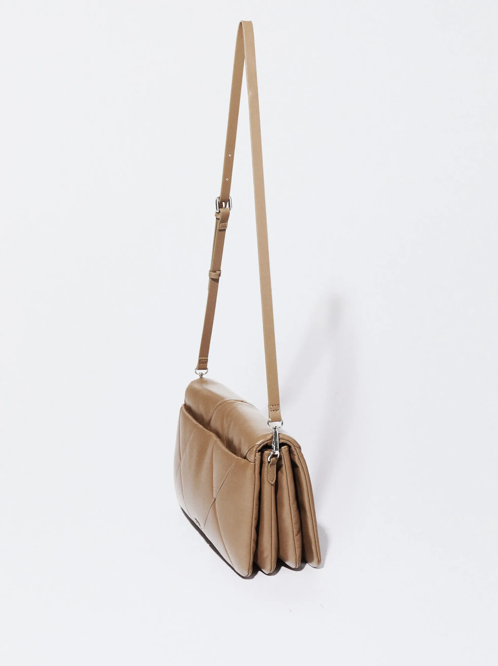 PARFOIS Basics|Shoppers>Gepolsterte Schultertasche Braun