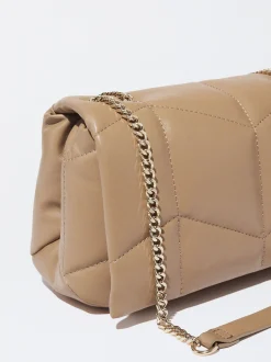 PARFOIS Basics|Rücksäcke>Gepolsterte Schultertasche Kamel
