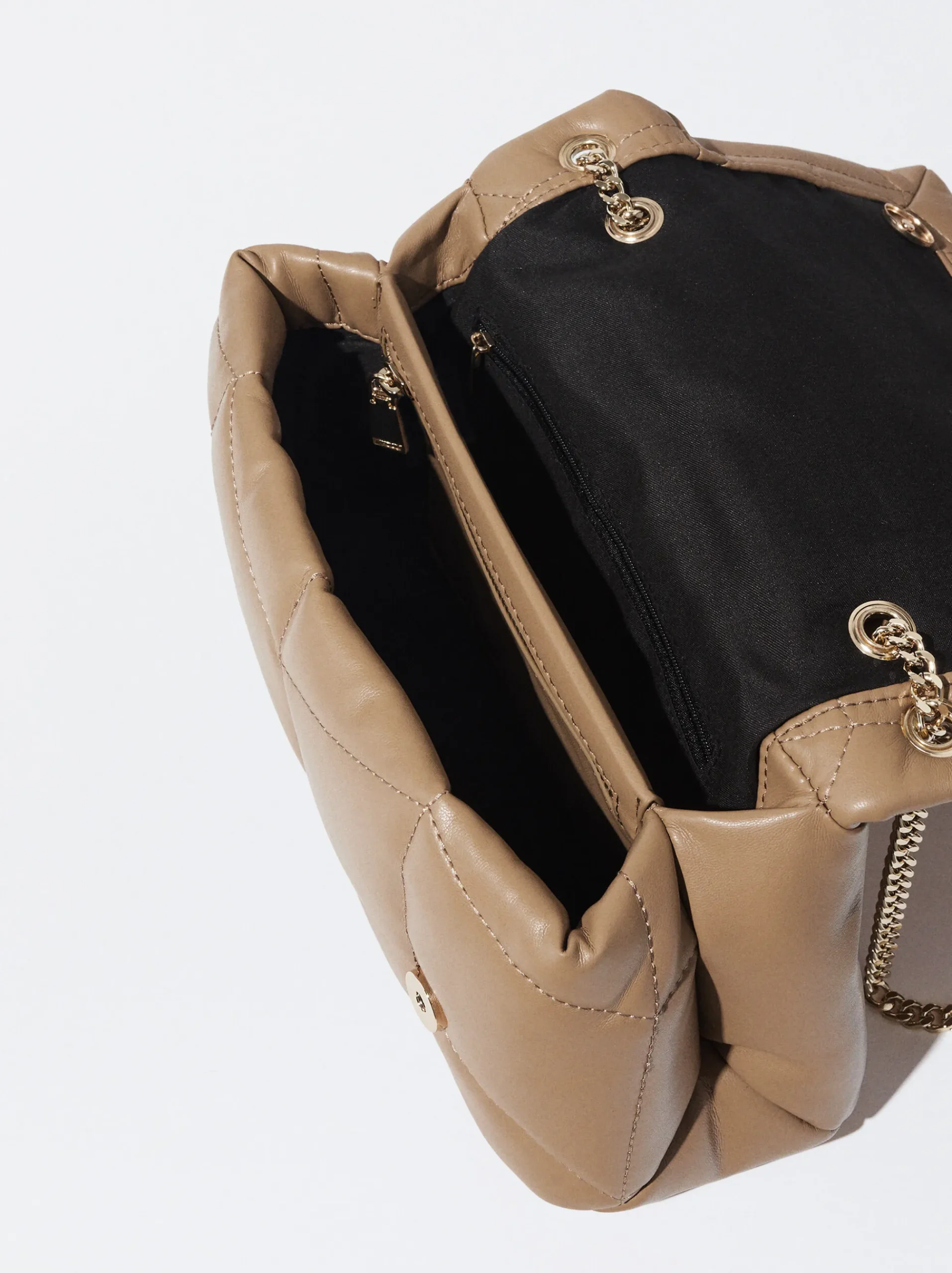 PARFOIS Basics|Rücksäcke>Gepolsterte Schultertasche Kamel