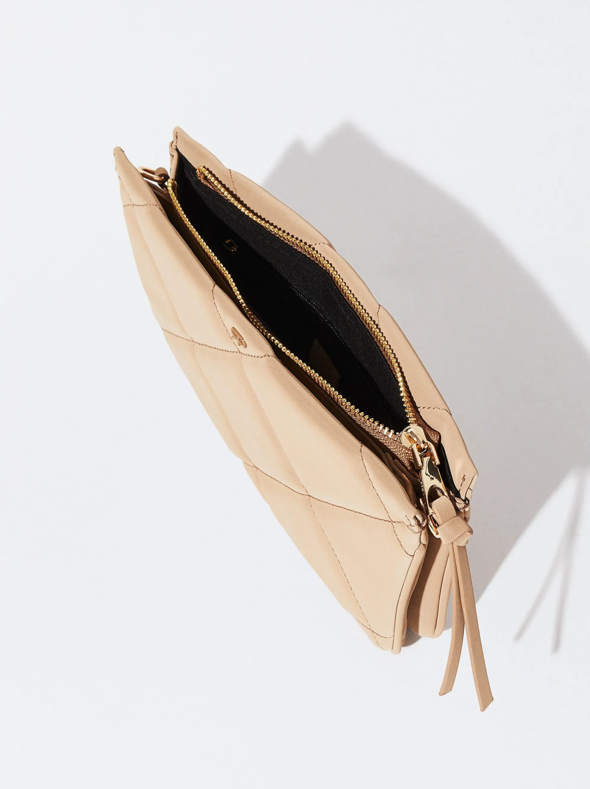 PARFOIS Shoppers|Grosse Taschen>Gepolsterte Umhängetasche Braun