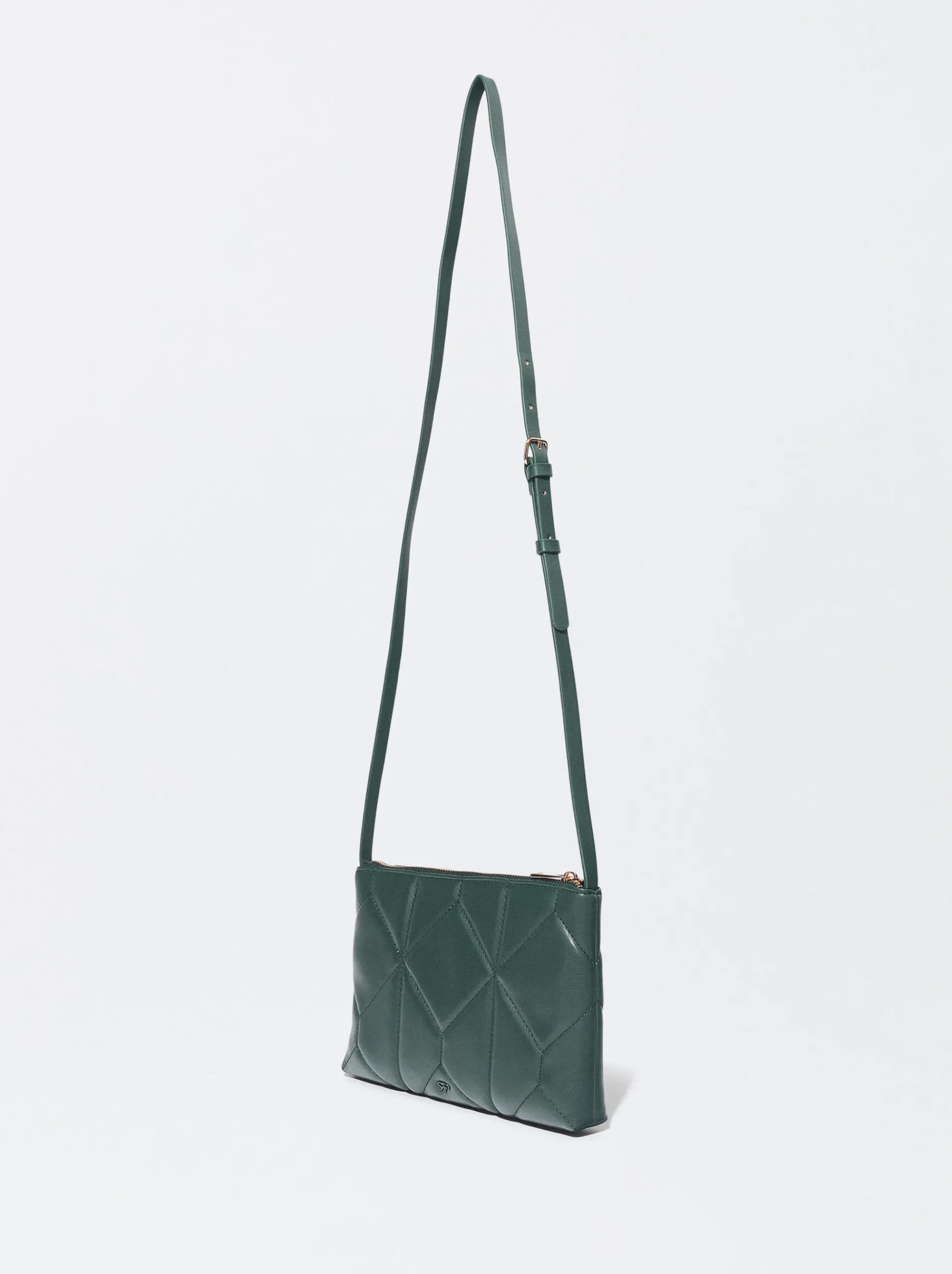 PARFOIS Shoppers|Grosse Taschen>Gepolsterte Umhängetasche Grün