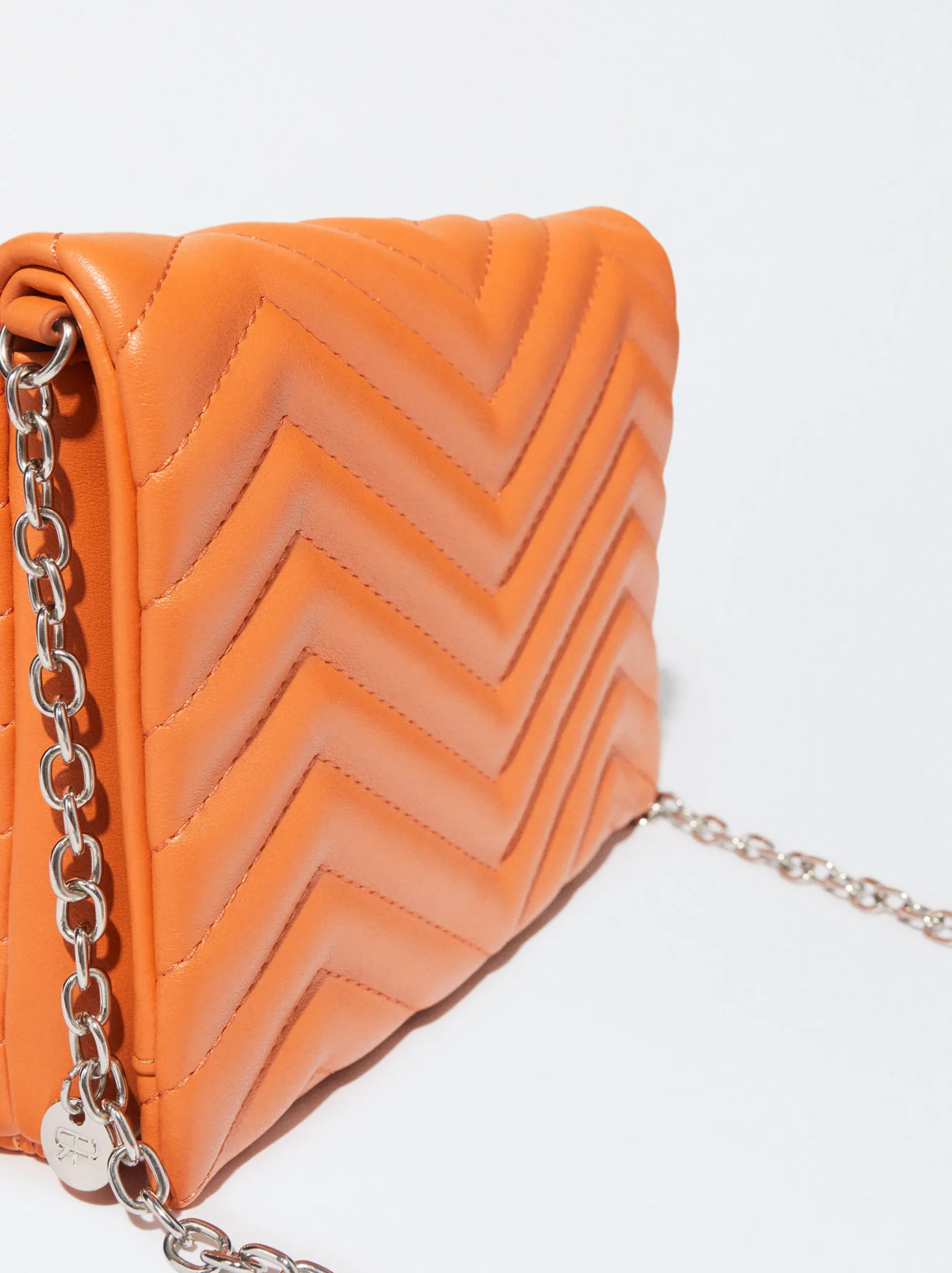 PARFOIS Umhängetaschen|Taschen aus Leder NEW>Gepolsterte Umhängetasche Orange