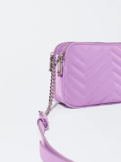 PARFOIS Handtaschen>Gepolsterte Umh&auml;ngetasche Violett