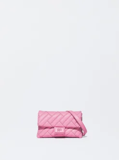 PARFOIS Umhängetaschen>Gepolsterte Umhängetasche Mit Kettengriff Rosa