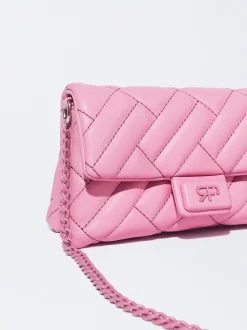 PARFOIS Umhängetaschen>Gepolsterte Umh&auml;ngetasche Mit Kettengriff Rosa