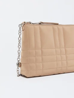 PARFOIS Handtaschen>Gepolsterte Umh&auml;ngetasche Braun