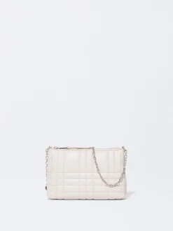 PARFOIS Handtaschen>Gepolsterte Umhängetasche Ekrü
