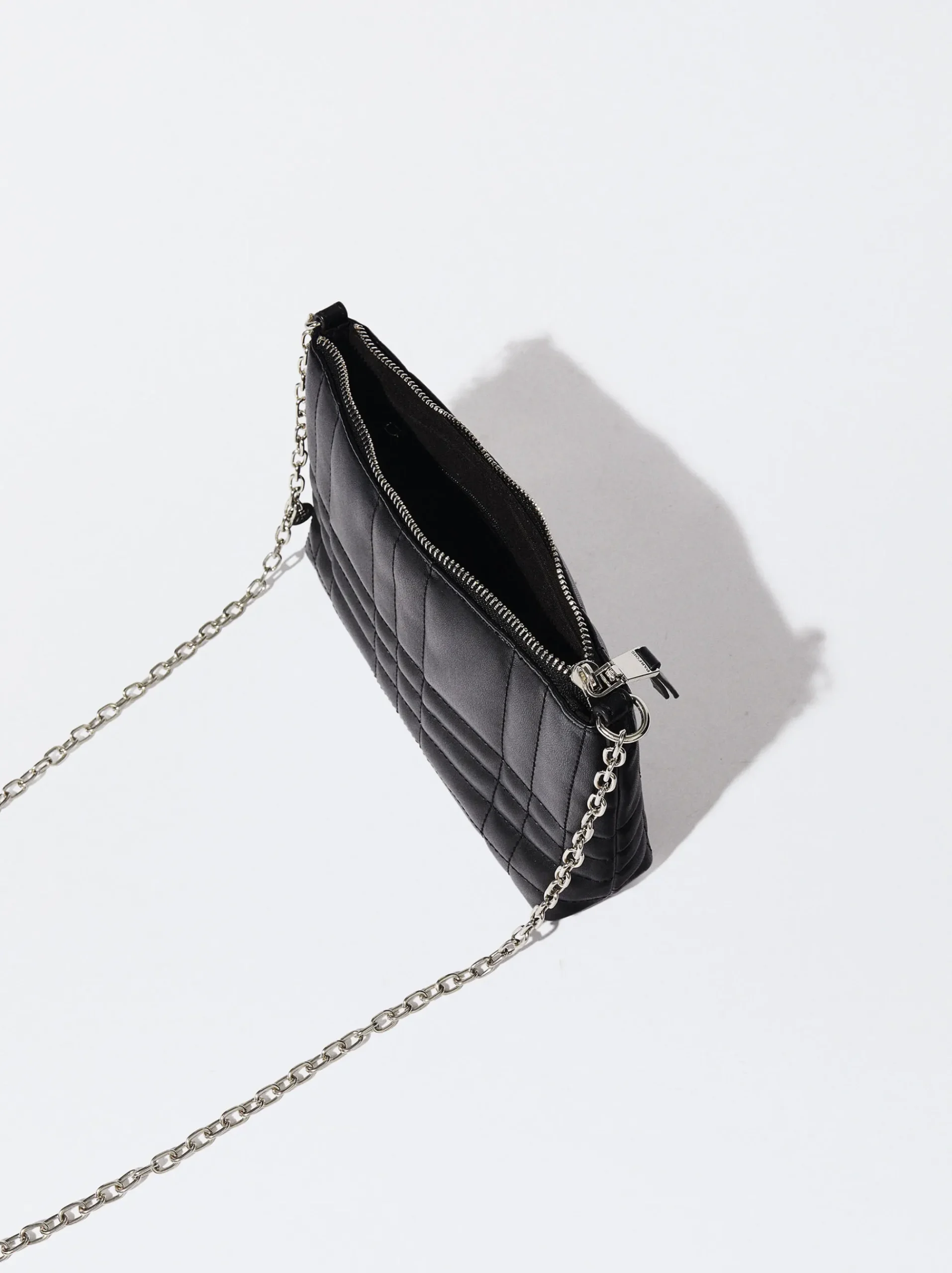 PARFOIS Shoppers|Grosse Taschen>Gepolsterte Umhängetasche Schwarz
