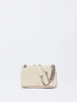 PARFOIS Schultertaschen>Gepolsterte Umhängetasche Ekrü