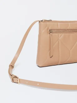 PARFOIS Handtaschen>Gepolsterte Umh&auml;ngetasche Braun