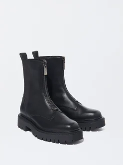 PARFOIS Lange Ohrringe|Trend Collection>Gest&auml;rkte Stiefel Mit Laufsohlen Schwarz