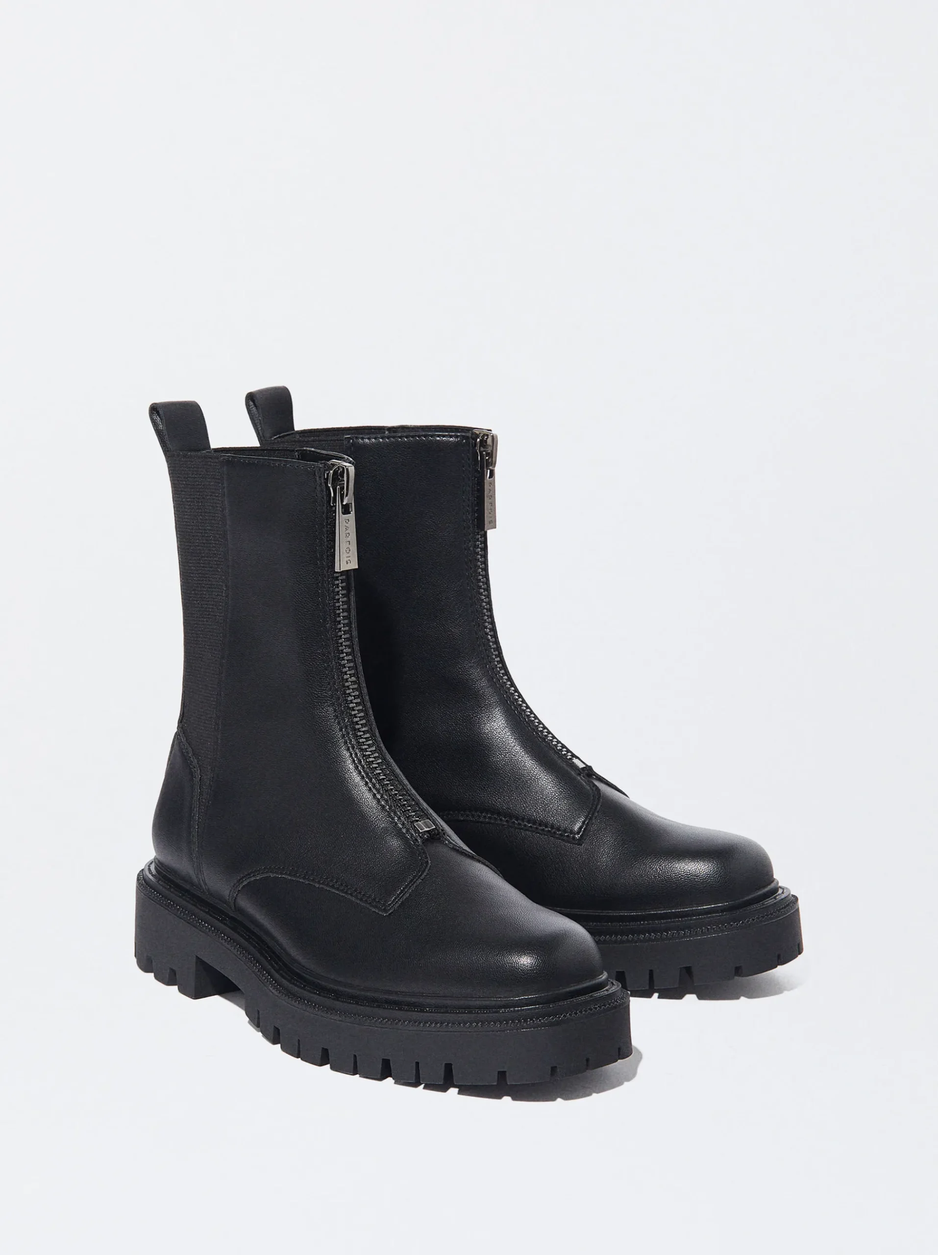 PARFOIS Lange Ohrringe|Trend Collection>Gestärkte Stiefel Mit Laufsohlen Schwarz