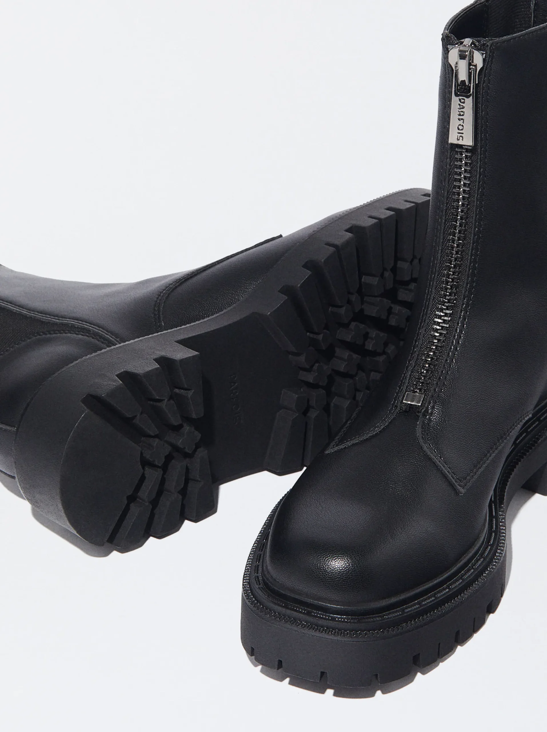 PARFOIS Lange Ohrringe|Trend Collection>Gestärkte Stiefel Mit Laufsohlen Schwarz