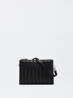 PARFOIS Handtaschen>Gesteppte Cross-Body-Bag Schwarz
