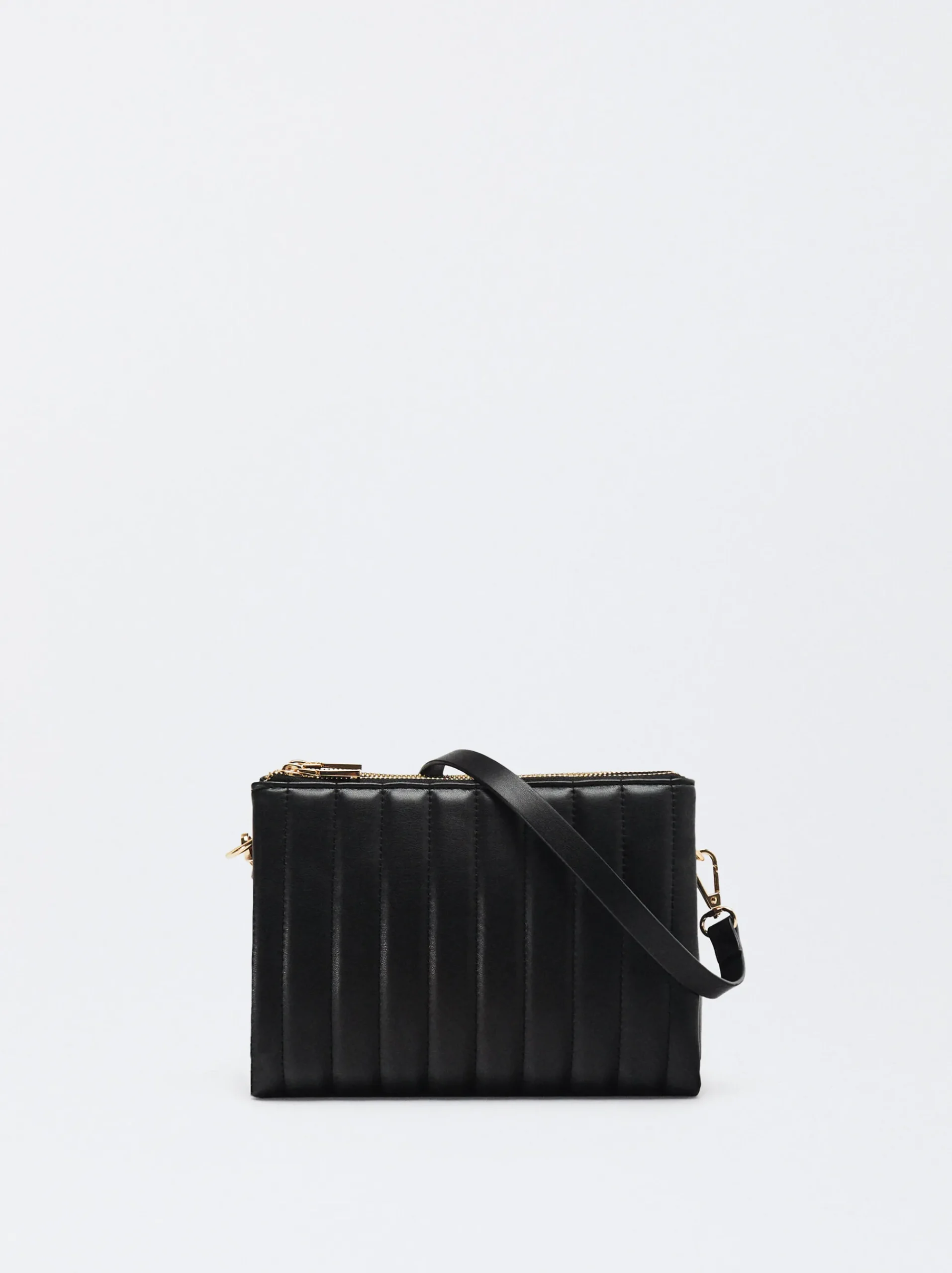 PARFOIS Handtaschen>Gesteppte Cross-Body-Bag Schwarz