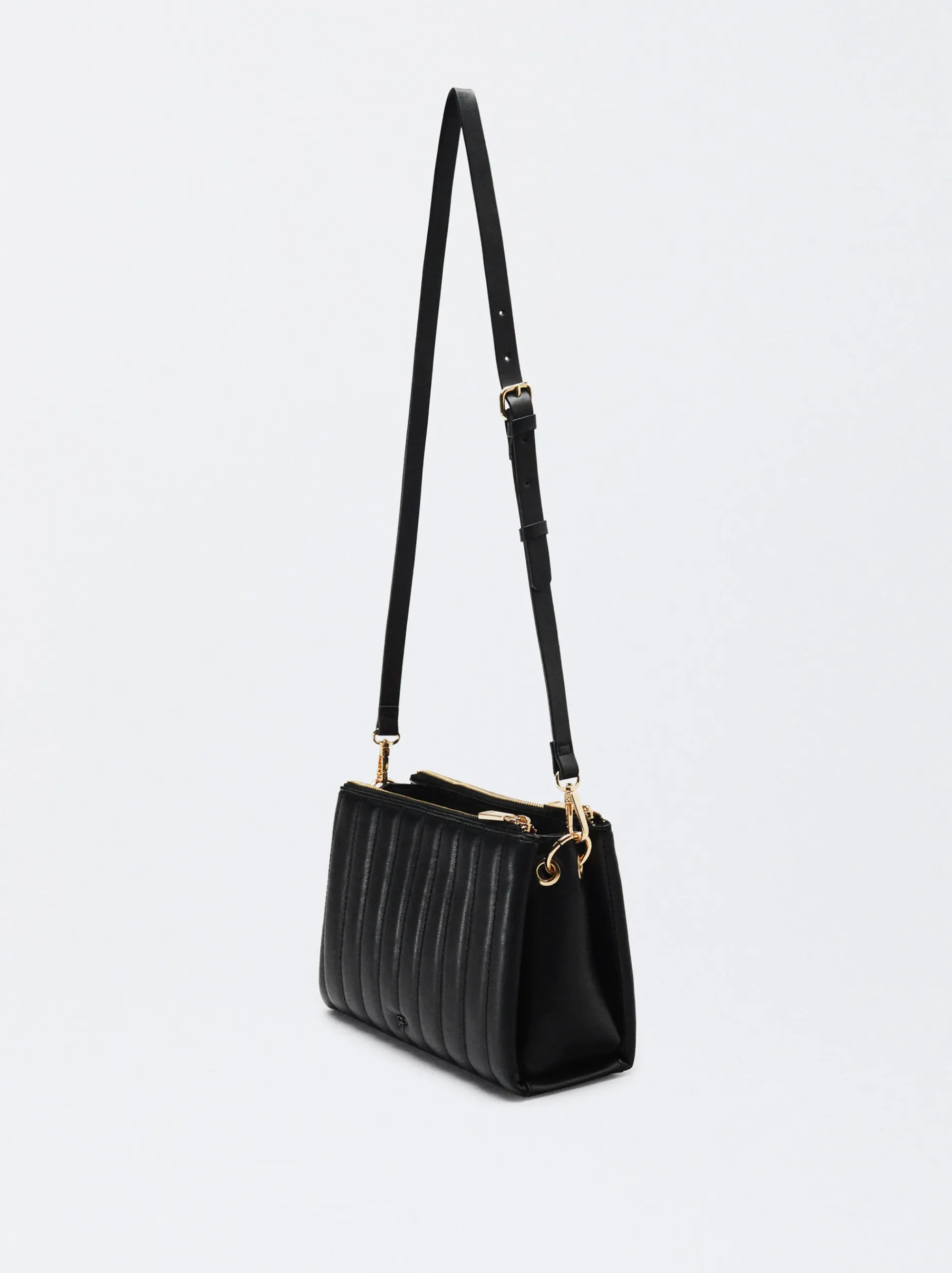 PARFOIS Handtaschen>Gesteppte Cross-Body-Bag Schwarz