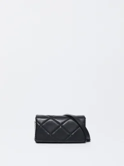PARFOIS Handtaschen>Gesteppte Cross-Body-Bag Schwarz