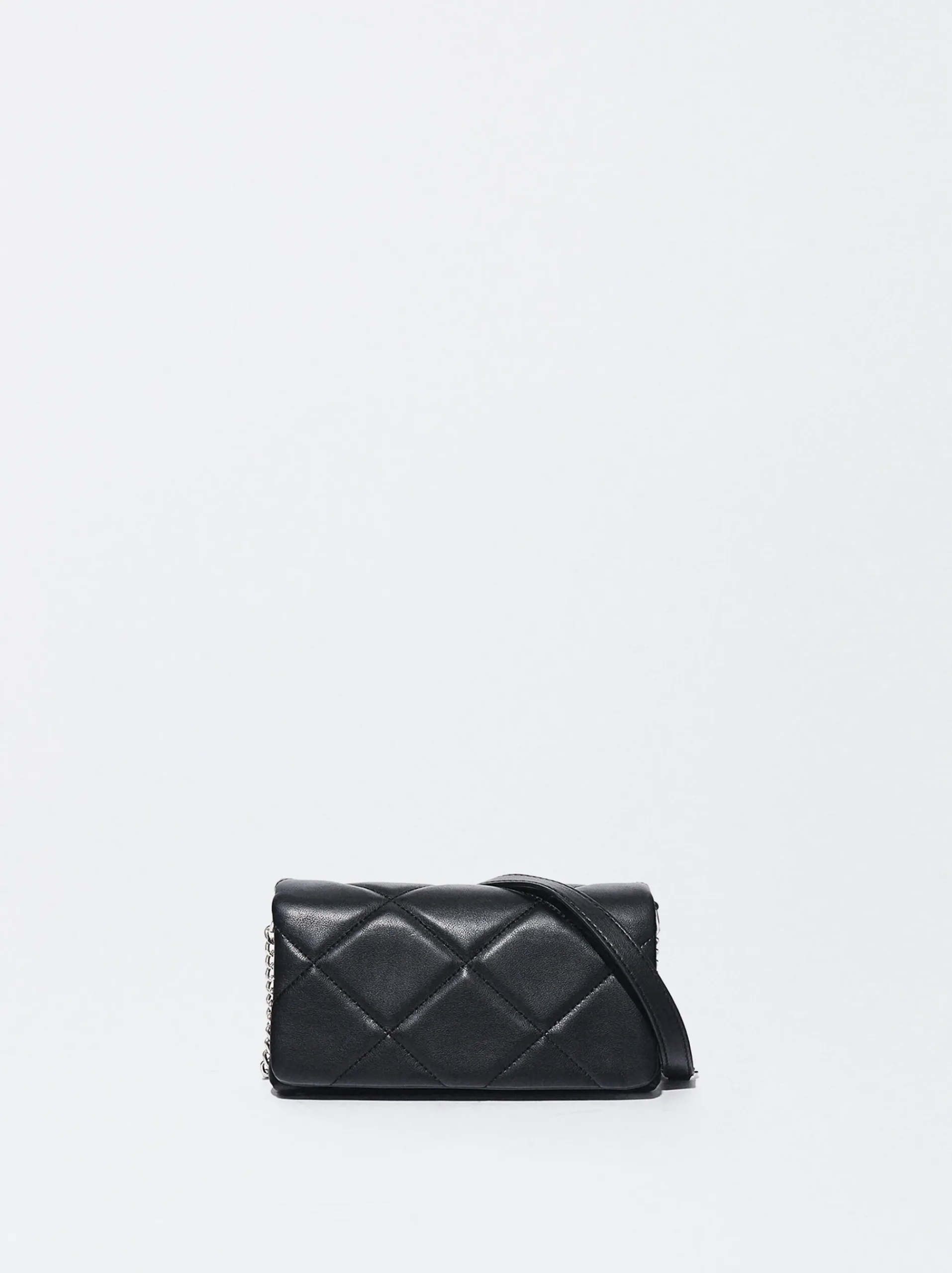 PARFOIS Handtaschen>Gesteppte Cross-Body-Bag Schwarz