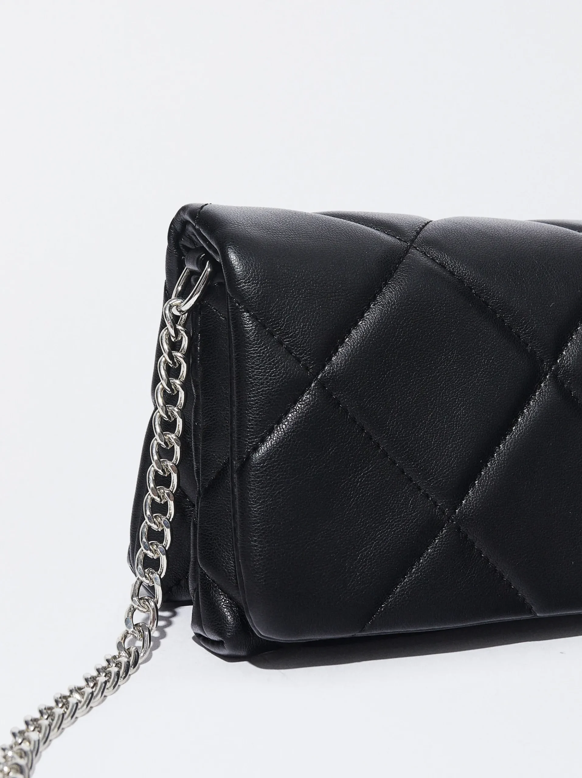 PARFOIS Handtaschen>Gesteppte Cross-Body-Bag Schwarz