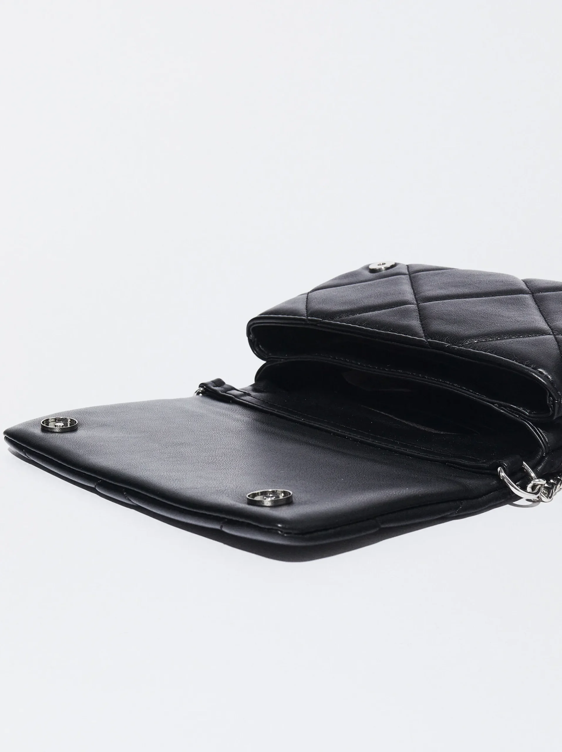 PARFOIS Handtaschen>Gesteppte Cross-Body-Bag Schwarz