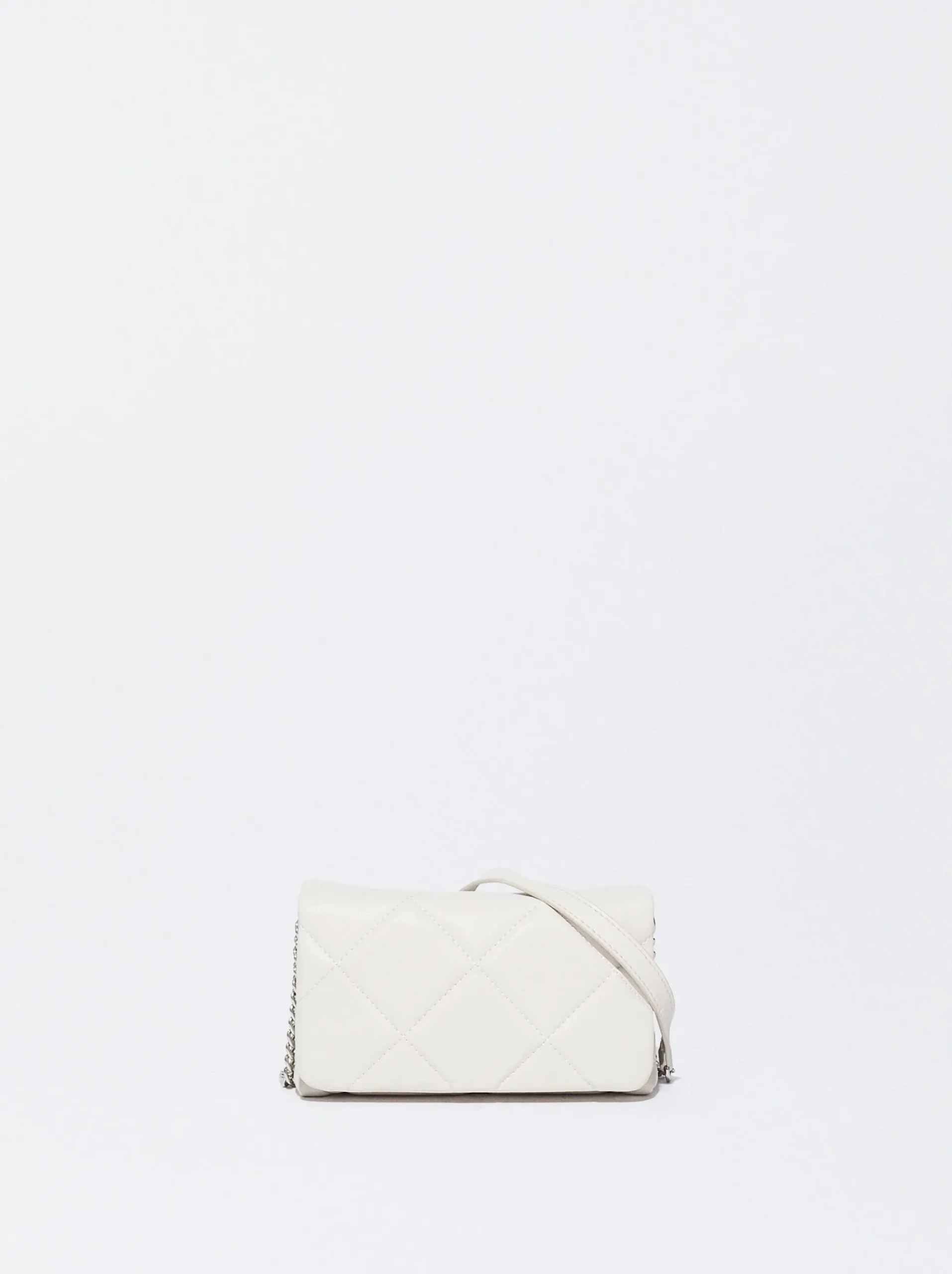 PARFOIS Reisetaschen>Gesteppte Cross-Body-Bag Ekrü