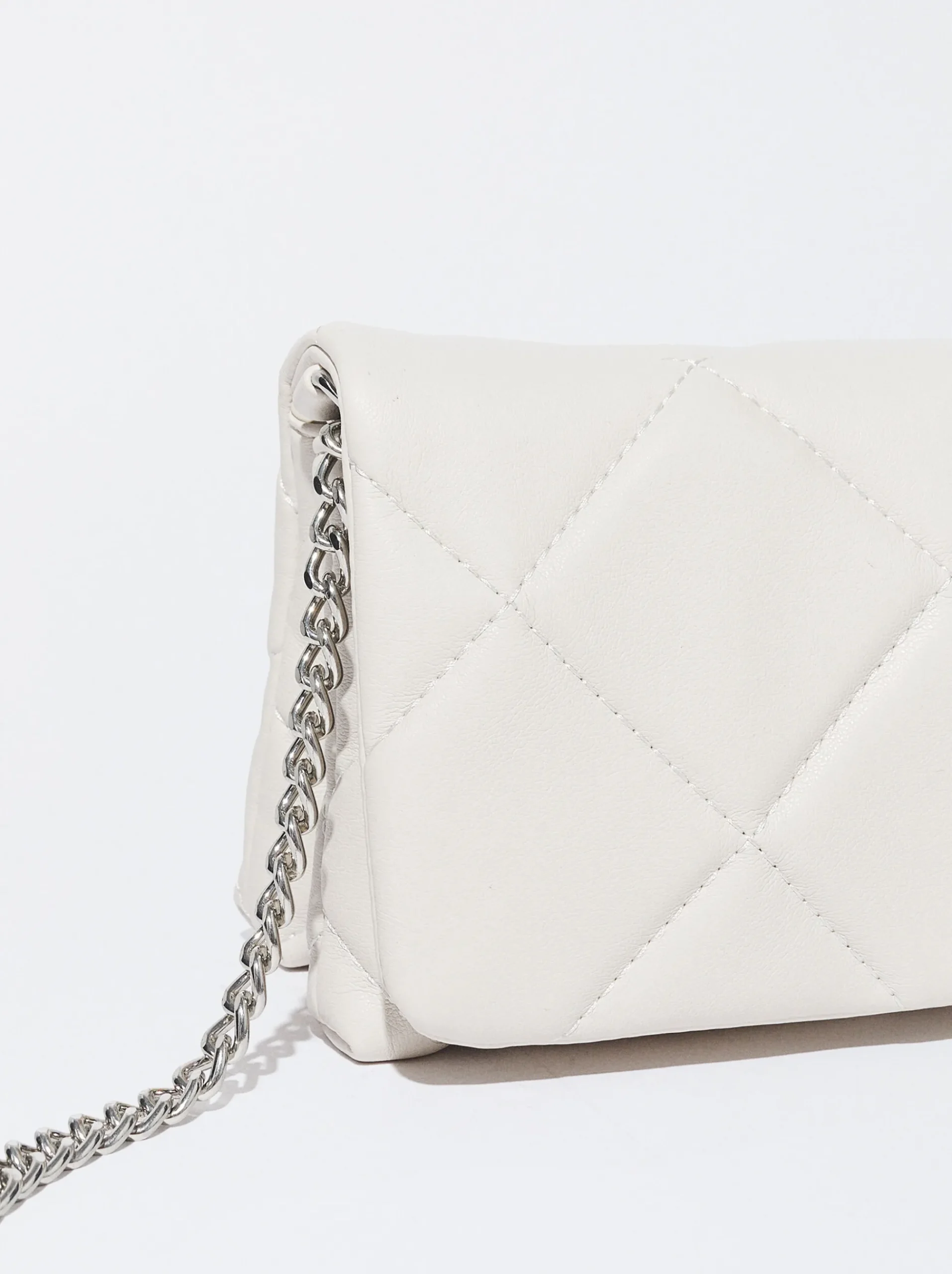 PARFOIS Reisetaschen>Gesteppte Cross-Body-Bag Ekrü