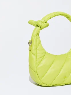 PARFOIS Schultertaschen|Taschen aus Leder NEW>Gesteppte Nylon-Schultertasche Gelb