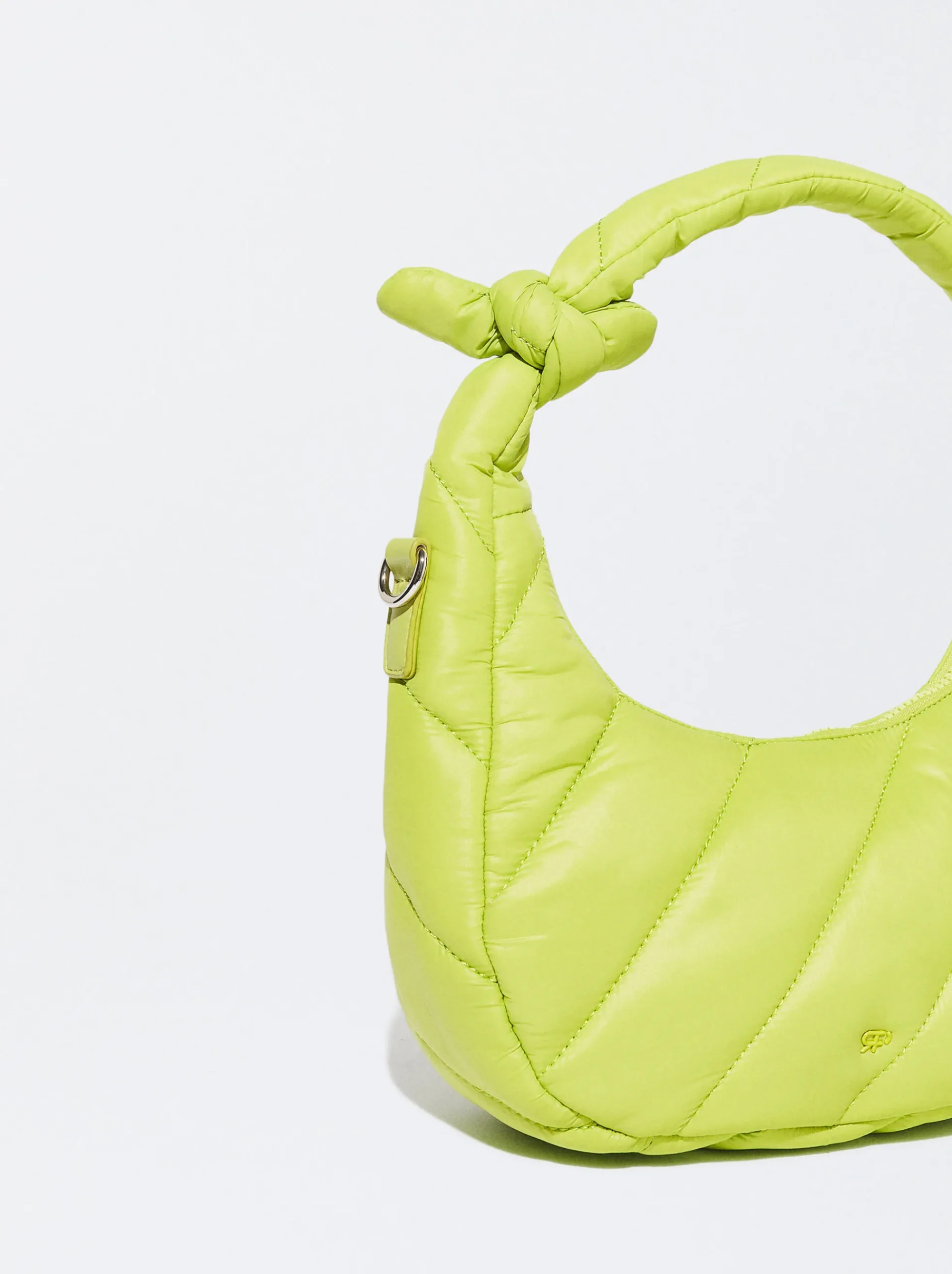 PARFOIS Schultertaschen|Taschen aus Leder NEW>Gesteppte Nylon-Schultertasche Gelb
