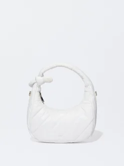 PARFOIS Ponchos und Kimonos>Gesteppte Nylon-Schultertasche Weib