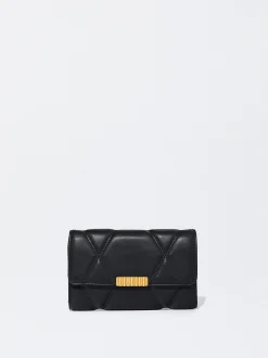 PARFOIS Handschuhe|Handschuhe>Gesteppter Brieftasche Schwarz