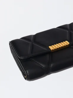 PARFOIS Handschuhe|Handschuhe>Gesteppter Brieftasche Schwarz