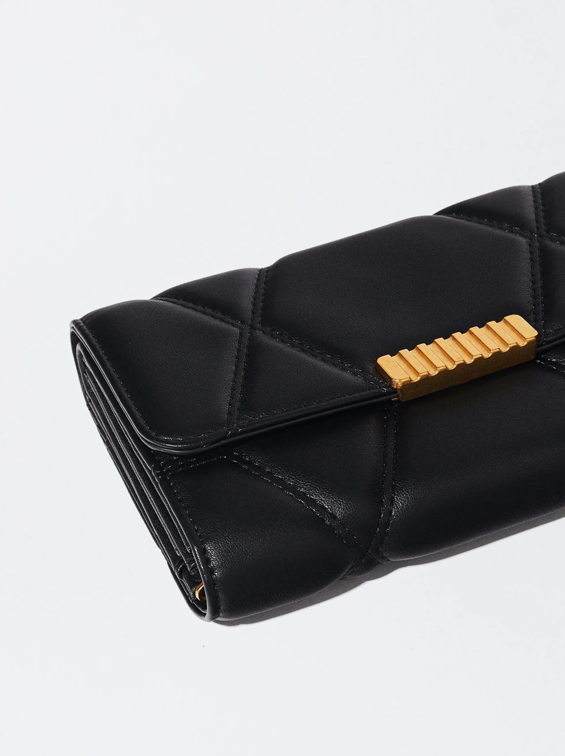 PARFOIS Handschuhe|Handschuhe>Gesteppter Brieftasche Schwarz