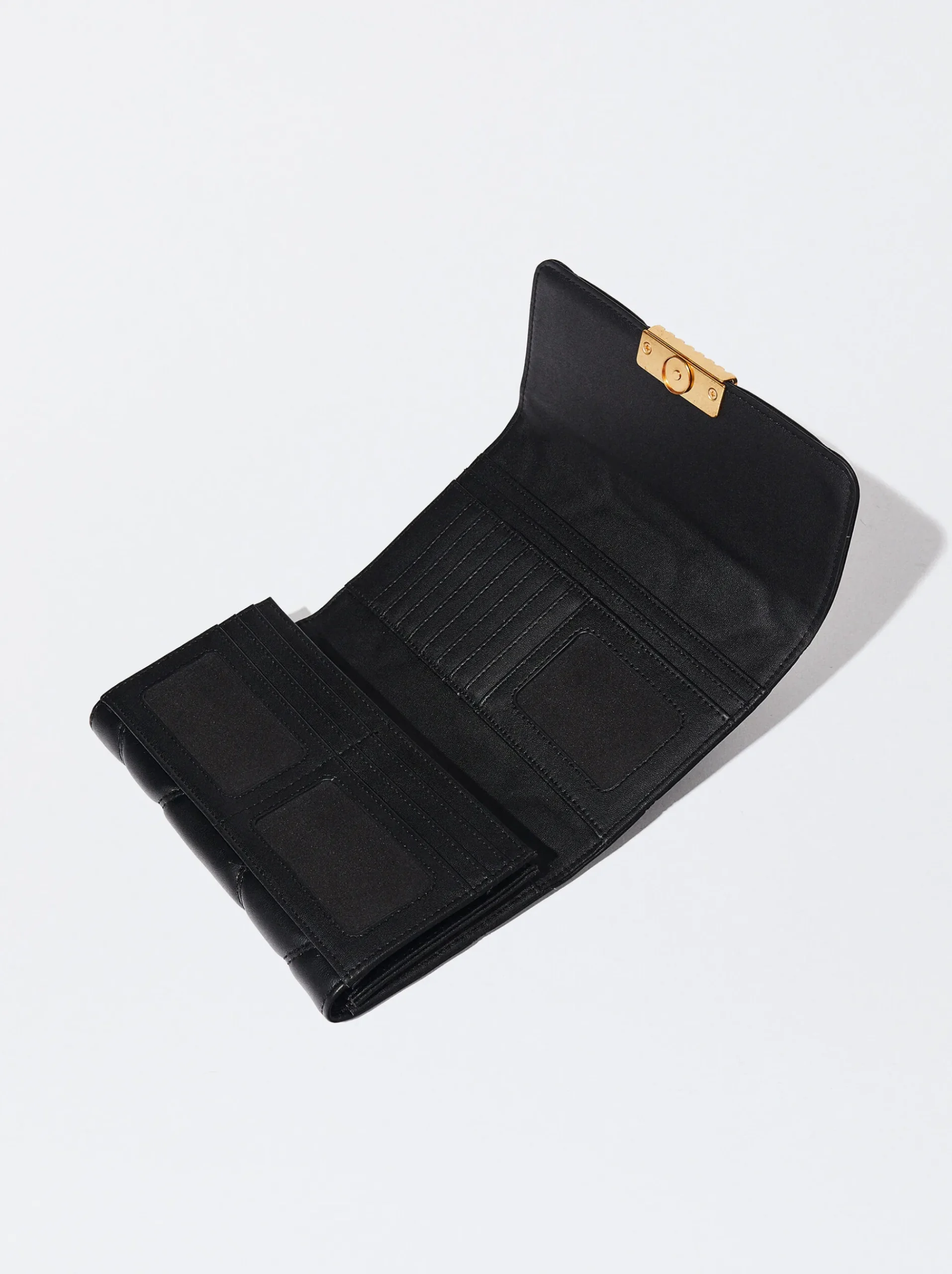 PARFOIS Handschuhe|Handschuhe>Gesteppter Brieftasche Schwarz