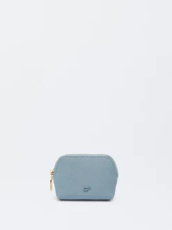 PARFOIS Raffinierter Modeschmuck|Kurze Ohrringe>Glatter Münzbeutel Blau