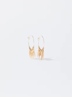 PARFOIS Ohrringe|Mittlere Ohrringe>e Creolen Golden