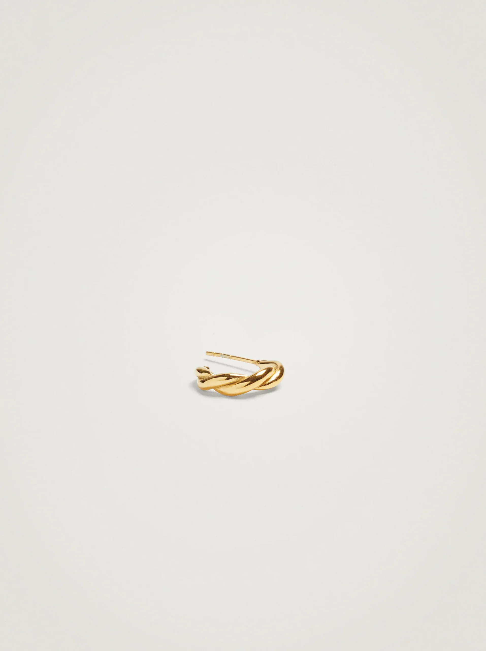 PARFOIS Ohrringe|Mittlere Ohrringe>e Creolen Aus Edelstahl Golden