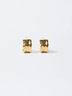 PARFOIS Halsketten|Kurze Halsketten>e Creolen Aus Edelstahl Golden