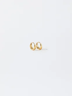 PARFOIS Ohrringe|Mittlere Ohrringe>e Creolen Aus Edelstahl Golden