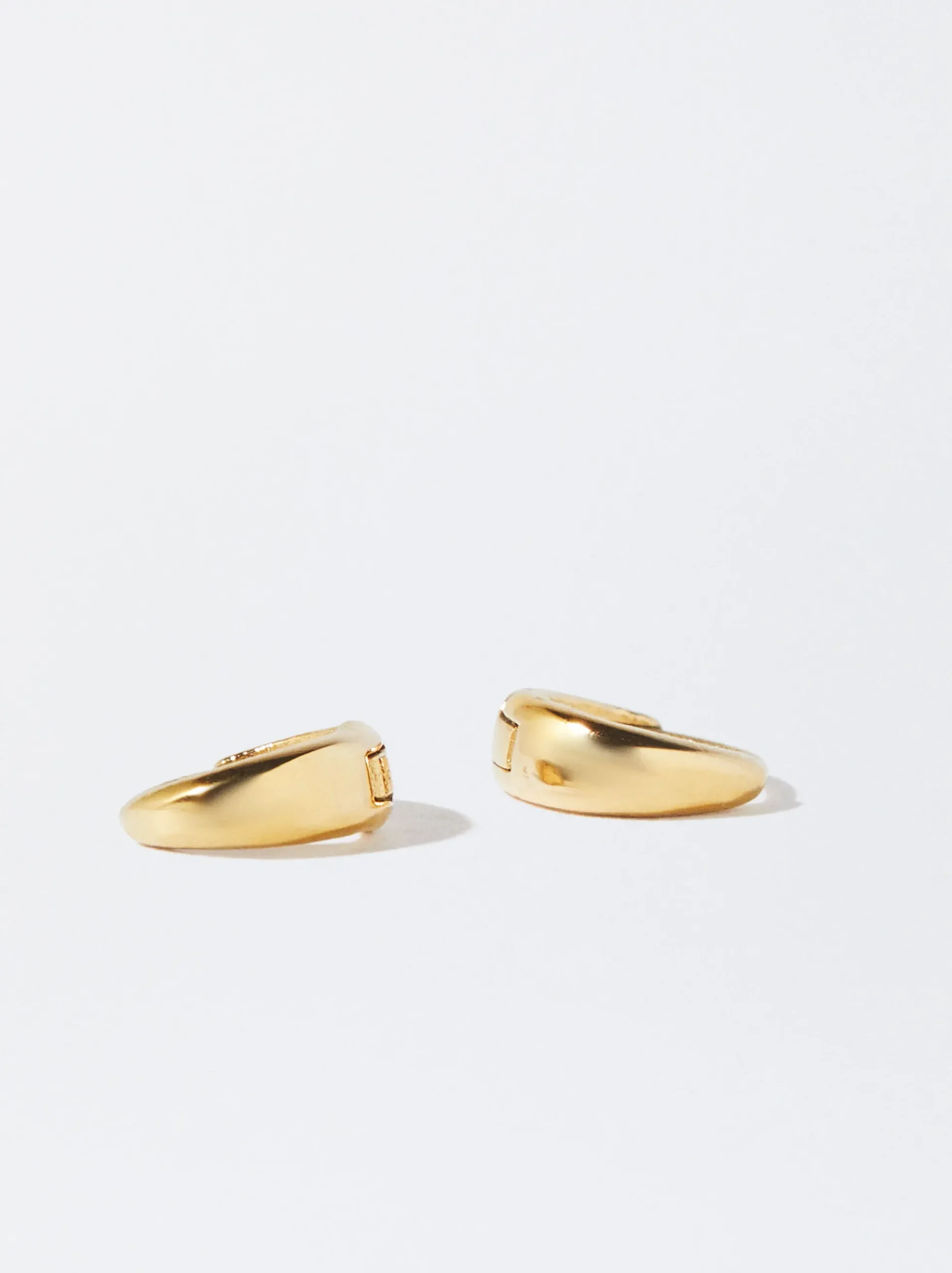 PARFOIS Ohrringe|Mittlere Ohrringe>e Creolen Aus Edelstahl Golden