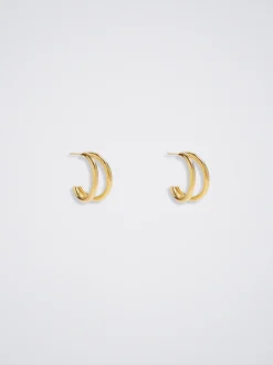 PARFOIS Halsketten|Kurze Halsketten>e Creolen Aus Edelstahl Golden