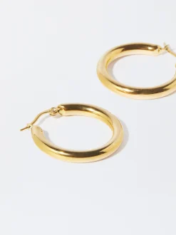 PARFOIS Armbänder>e Creolen Aus Edelstahl Golden