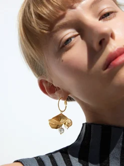 PARFOIS Armbänder>e Creolen Mit Perlen Golden