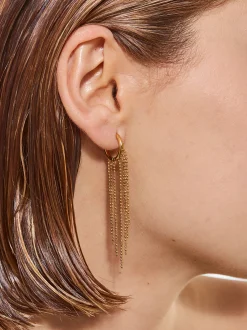 PARFOIS Halsketten|Kurze Halsketten>e Kurze Creolen Aus Stahl Golden