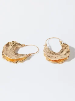 PARFOIS Lange Ohrringe|Hoop-Ohrringe>e Ohrringe Golden