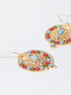 PARFOIS Ohrringe>Goldene Ohrringe Mehrfarbig