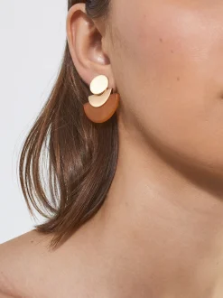 PARFOIS Lange Ohrringe>Goldene Ohrringe